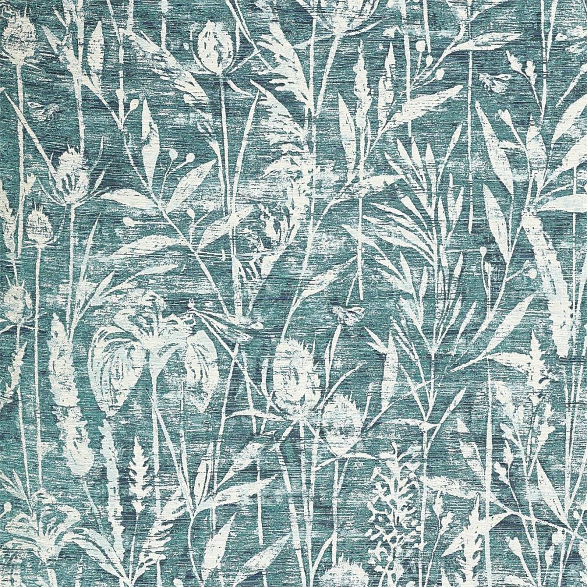 Sanderson Violet Grasses Fabric
